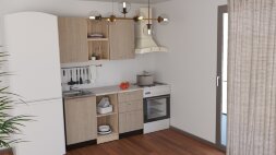 Кухонный гарнитур Надежда Медиум 4, 140 см