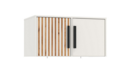 Тумба 2-х дверная 83.12 Вегас, Белый