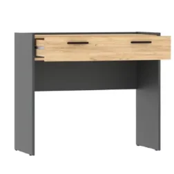 Стол туалетный Оттавия, Антрацит/Дуб Крафт Золотой 